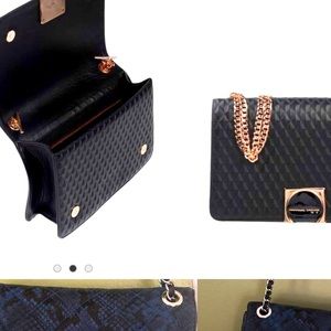 Hannibal Laguna quilted leather crossbody bag